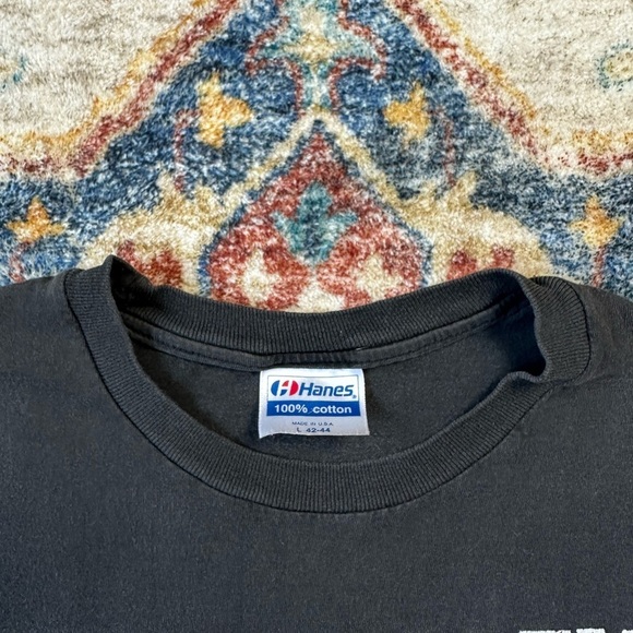 Vintage 1990 Jeff Healey Hell To Pay Band T-shirt Large - Picture 3 of 7